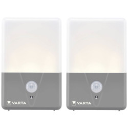 Varta 16634101402 Motion Sensor Light Twin LED 40 lm Grey 60 g Battery-powered