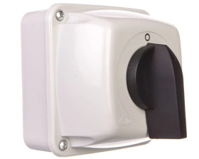 Łącznik krzywkowy 0-I 3P 40A w obudowie IP65 Łuk 40-13 924006