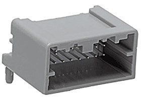 Złącze samochodowe 12-pinowe Molex 2-rzędowe Męski 4A Mini50 Przewlekany Lutowane Listwa stykowa PCB