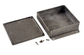 Obudowa Aluminium odlewane szerokość zew. 120 mm długość zew. 120 mm wys. zew. 35 mm Hammond IP54