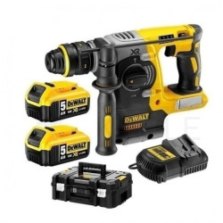 MŁOTOWIERTARKA 18V XR BL WYM. UCH. 2*5.0AH TSTAK DEWALT