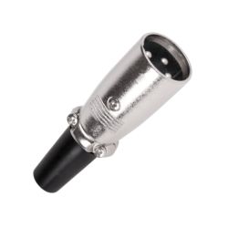 XLR męski 3-pin
