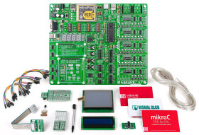 Płyta rozwojowa Mikrokontroler 8-bitowy MikroElektronika mikroLAB for PIC Mikrokontroler Mikrokontroler ARM MIKROE-2005