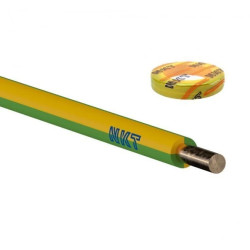 Przewód instalacyjny H07V-U (DY) 10 żółto-zielony /100m/ 11091019