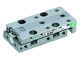 Siłownik z prowadzeniem skok 20mm SMC Ø 8mm 55 x 26 x 12.5mm 55mm