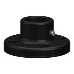 Uniwersalny element montażowy, kolumna świetlna, metalowa płyta mocująca, czarny, Harmony XVB7, XVZ11