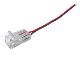 ZLACZKA ZASIL. DO TASMY LED COB Z PRZEW.