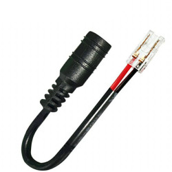 Złączka LED 8mm z gniazdem DC 5,5/2,1 Klips do Taśmy LED COB