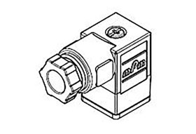 Złącze zaworowe DIN 43650 C 2P+E 250 V AC, 300 V DC dławnica PG7 Molex