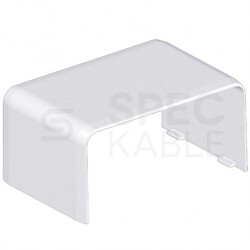 Łącznik prosty EKD 80x40mm biały KOPOS