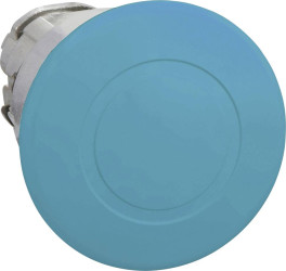 Schneider Electric ZB4BT6 ZB4BT6 Element czołowy dla przycisku resetowalny, zamykany (Ø) 22 mm nieoznakowany chrom, nieb