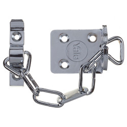 Yale Locks WS6 Security Door Chain - Chrome Finish