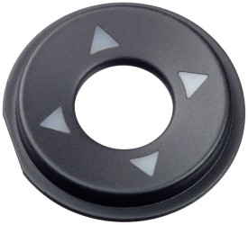 MEC 10ZB16LMH13609 Ultranavimec Series Kapturek ochronny okrągły czarny 1 szt.