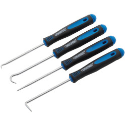 Draper 09042 Mini Hook and Pick Set, 165mm (4 Piece) - 09042