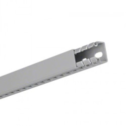 tehalit Kanał grzebieniowy BA7A 25x40mm PVC szary BA7A40025 /2m/