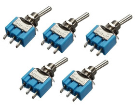Opencircuit Tumble switch - On / On - 5 pieces