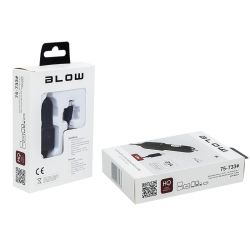 Ładowarka GSM micro-USB samochodowa 5V-2,1A 12-24V / 75-733