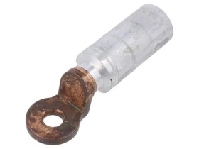 BM70609 Końcówka oczkowa o otworze M12, przekroju przewodu 240mm², zaciskana na przewód