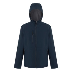 Kurtka typu softshell, TRA705, rodzaj Unisex, M, Szary/granatowy