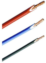 PVC-switching strand, highly flexible, Cableline, 1.5 mm², 392 x 0.07 mm, blue, outer Ø 3.9 mm, 60.7031-10023