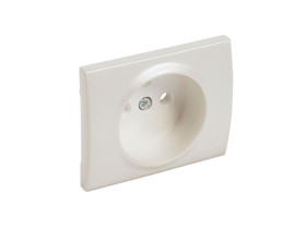 SISTENA LIFE Plakietka Pearl gniazda pojedyncze 2p+z 771527 LEGRAND