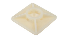 Podstawa Przylepna 27X27mm Biała Bmb0902e /100Szt./