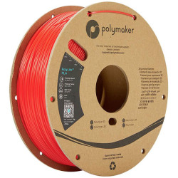 Polymaker PA02004 PolyLite Filament PLA 1.75mm 1Kg Red