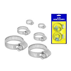 Opaski zaciskowe matalowe kpl. 6szt duże