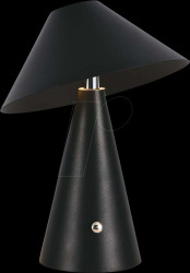 7947 Cordless LED table lamp, 200 lm, 3000 K, 1800 mAh, black
