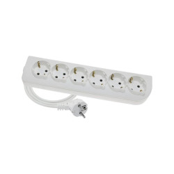 Przedłużacz 6-gniazd z/u SCHUKO 1,5m /OMY 3x1/ PSCH-601,5