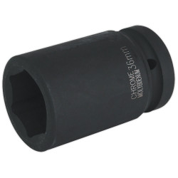 Sealey IS136D Impact Socket 36mm Deep 1&quot;sq Drive