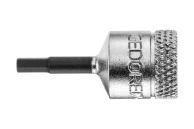 Końcówka wkrętaka Końcówka wkrętakowa sześciokątna 2,5 mm Gedore dł: 28 mm napęd: 1/4 cala