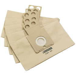 K&#xE4;rcher 6.904-257.0 Home &amp; Garden Filter Bag 5pc Paper &amp; Micro Filter Set