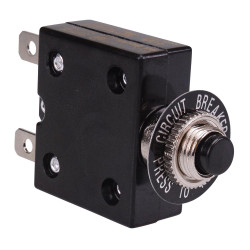 30A Panel Mount Thermal Circuit Breaker 250VAC / 50VDC