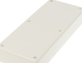 ABS enclosure, (L x W x H) 166 x 71 x 29 mm, light gray (RAL 7035), IP54, 1591HGY
