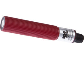 Czujnik ultradźwiękowy odbiciowy M18x1 dł: 100mm Sn: 30-400mm 12-30V DC PNP złącze M12 5pin IP65 UT180323