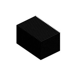 Fischer Elektronik 10133679 SK 628/50 SA Fin Heat Sink 4.5 K/W 50x75x45mm