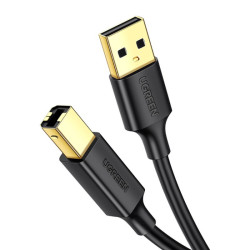 Kabel USB 2.0 Wt.A/Wt.B 2m HQ UGREEN US135 20847, Do drukarki