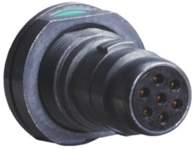 Złącze wielostykowe przemysłowe 14-pinowe Miniaturowe, panelowe Wtyczka Amphenol Limited