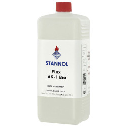 Stannol 188001 AK-1 BIO Flux Soldering Liquid 1L 5% Solids DIN 2.2.3