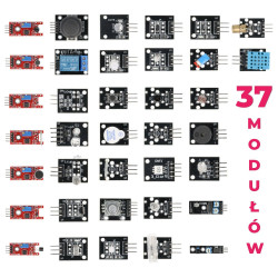 Zestaw 37 modułów do Arduino, ESP i Raspberry Pi – Starter Kit do projektów edukacyjnych i robotycznych