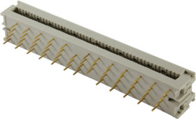 Harting 09190509643 Złącze męskie PCB Wymiary siatki: 2.54 mm Ilość pinów: 50 Ilość rzędów: 4 1 szt.