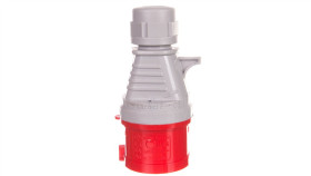 Wtyczka Izolacyjna Przenośna 16A 400V 5P Ip44 /Szybkozłączne/ 3628-326
