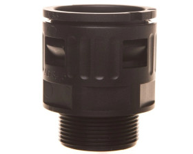 Dławnica do węża osłonowego M32 IP68 SILVYN KLICK-G M 32x1,5 czarna 55501075