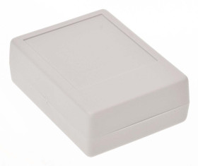 Obudowa Poliwęglan szerokość zew. 63 mm długość zew. 83 mm wys. zew. 29mm RS PRO IP40 Jasnoszary