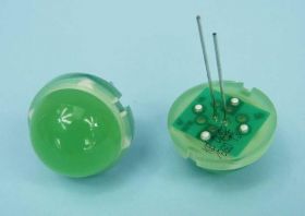 DLC-26-GD LED 20mm GREEN KINGBRIGHT