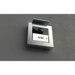 m-e modern-electronics 41264 VDV-2010S Video Door Intercom RFID Silver