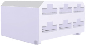 Obudowa do konektorów zaciskanych Wtyczka 6-pinowe Naturalny 22.9mm