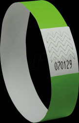 TYVGN-50 Wristbands, tear-resistant, green, 500 pieces