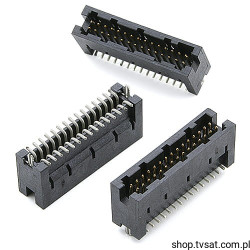 104656-3 Marking 104763-1 Connect 2x15 Pin Vertic SMD AMP